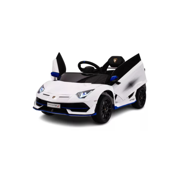 Carrinho Elétrico Infantil Lamborghini 12v Cor Branco