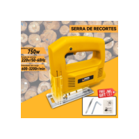 Serra Tico Tico 750w  Uso Profissional Base Ajustável Corta MadeiraMetal Aluminio Plastico