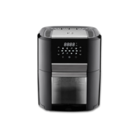Fritadeira Elétrica Air Fryer Oven HQ 12 Litros 1700W Preto RA 015 - 127V