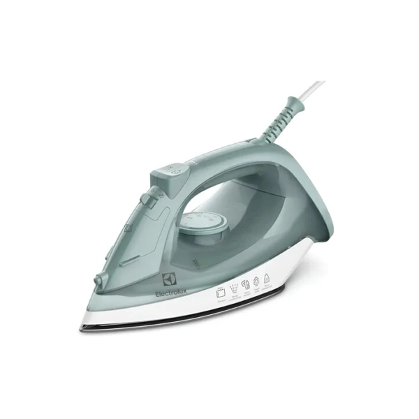 Ferro de Passar Seco e Vapor Electrolux Efficient Base antiaderente Vapor Vertical Extra 1200W de Potência Cabo 1,35m ESI11