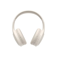 Fone De Ouvido Headphone Dapon H02d Bluetooth 5.1 Over-ear 22 Horas De Bateria Bege