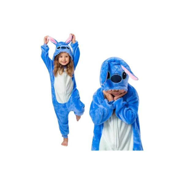 Pijama Longo Infantil Menino Menina Peluciado Dentro E Fora