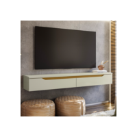Rack Suspenso Uno P/ Tvs até 55 Polegadas 160cm 2 Portas - Olivar Móveis