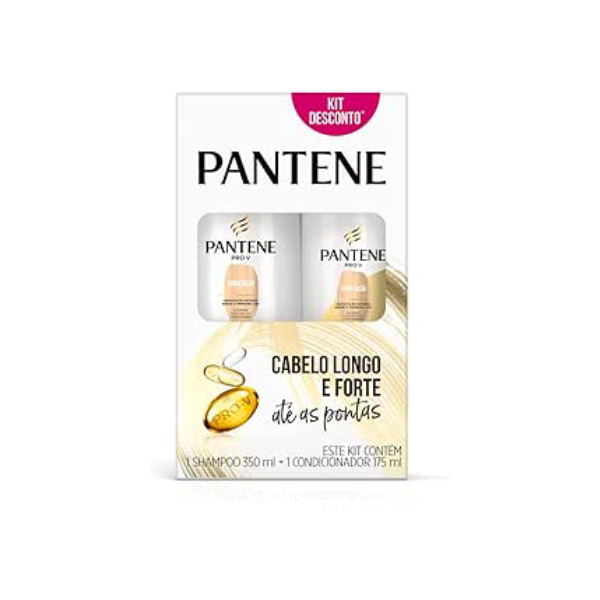 Kit Pantene Hidratação Shampoo 350ml + Condicionador 175ml