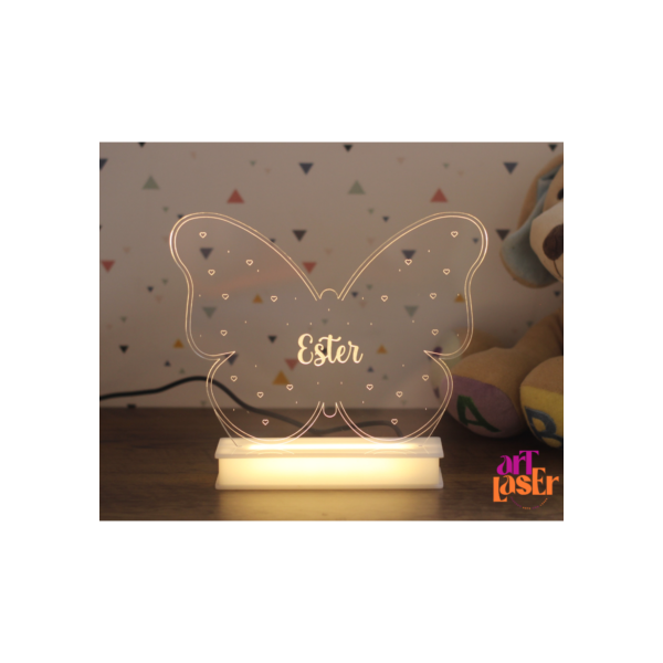 Luminária Borboleta Personalizada