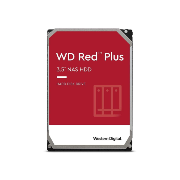 HD WD Red Plus, 12TB, 7200 RPM, 256MB, 3.5, SATA - WD120EFBX