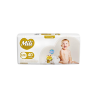 Mili Fralda Love&Care Mega Xxg - 40 Unidades