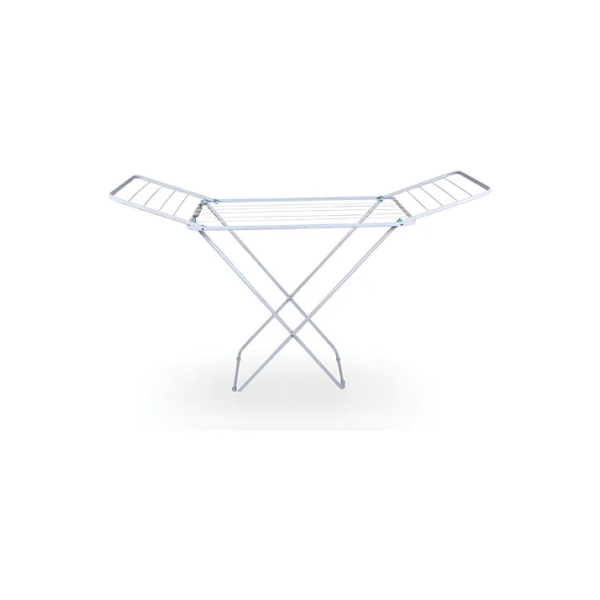 Varal De Chão Abas Slim Dobrável Retrátil Aço Reforçado Mor