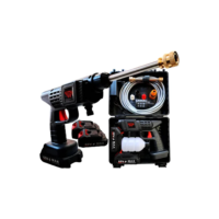 Pistola Lavadora De Alta Pressão C/ 2 Baterias Recarregavel