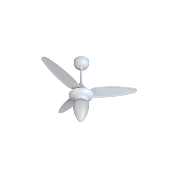 Ventisol Ventilador de teto wind br 3p inj branco c/r inverter bivolt