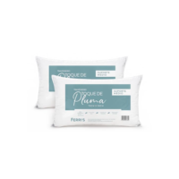 Kit 2 Travesseiros Toque de Pluma 50x70cm, Percal 180 Fios, Antialérgico, Antiácaro, Lavável, Ultra Macios e Confortáveis, Ideais para Sono Reparador e Decoração Elegante - Cor Branco