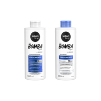 Kit Shampoo e Condicionador SOS Bomba Original 500ml Salon Line