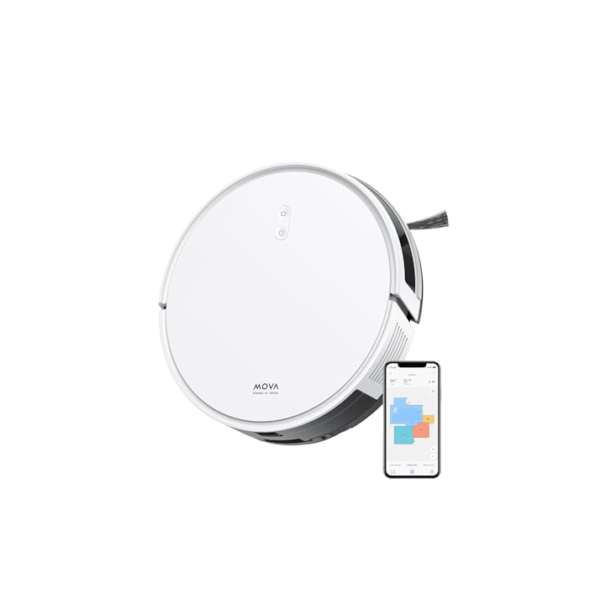 Dreame E10 robô aspirador e passa pano 2 em 1, sucção 4500 Pa, caixa de pó 330 ml, água 245 ml, limpeza de carpetes, autonomia 170 min, antiqueda, app e voz Alexa/Google/Siri, bivolt