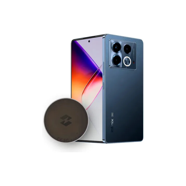 Smartphone Infinix Note 40 5g 12gb Ram 512gb Armazenamento + Pad De Carregamento Sem Fio, Câmera Tripla 108mp+ Selfie 32mp, Tela 6,78 Fhd+ 120hz, Sound By Jbl, Bateria 5000mah - Preto