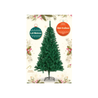 Árvore De Natal Pinheiro Luxo Tradicional 1,80m 850 Galhos Cheios Montagem Fácil E Rápida Decoração Natalina Marca Redfin
