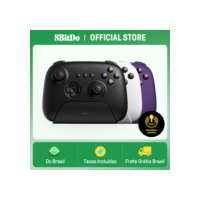 8BitDo - Controlador de jogos de joystick de efeito hall sem fio definitivo para PC, Windows Steam Deck, Android e iPhone, envio de BR