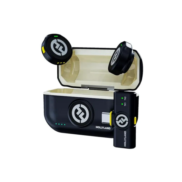 Microfone sem fio Hollyland Lark M2 para iPhone/Android