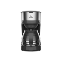 Cafeteira Elétrica Electrolux inox filtro permanente removivel sistema corta pingos capacidade 1,2L 30 xicaras função manter aquecido ECM20 127v