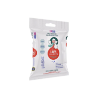 Likluc, Limpa Chupeta lenços umedecidos higienizadores, Branco, Tamanho único