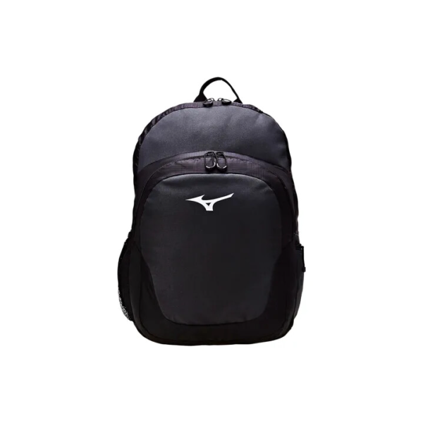 Mochila Masculino E Feminino Sky Preto E Chumbo Mizuno Desenho do tecido Liso