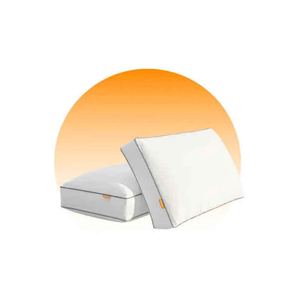 Kit Com 2 Travesseiros De Microfibra Ajustáveis Emma Cor Branco