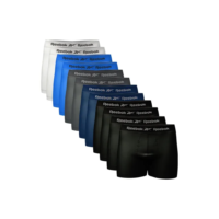 Kit 12 Cuecas Boxer Reebok Sem Costura Adulto Masculino