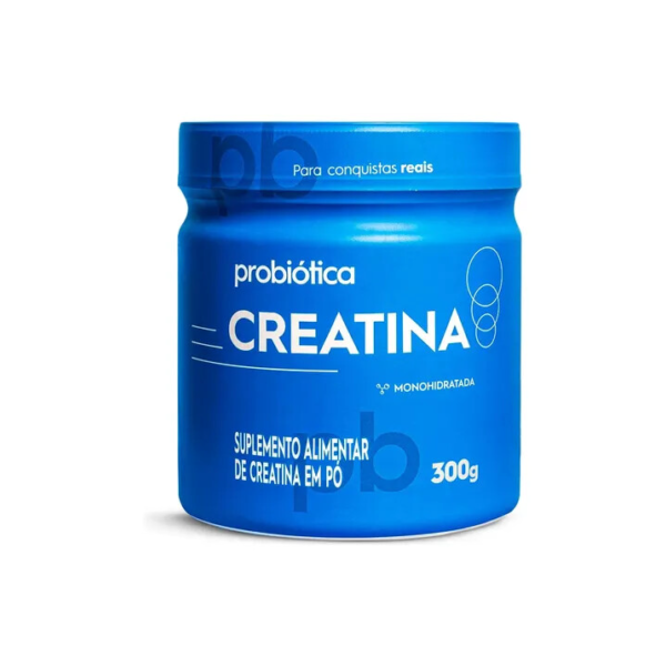 Creatina 300g Monohidratada 100% Pura Probiotica Sabor