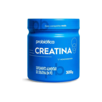 Creatina 300g Monohidratada 100% Pura Probiotica Sabor