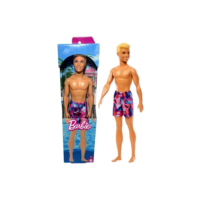 Barbie Fashion Ken De Praia Com Traje Tie Dye Mattel Hxx52