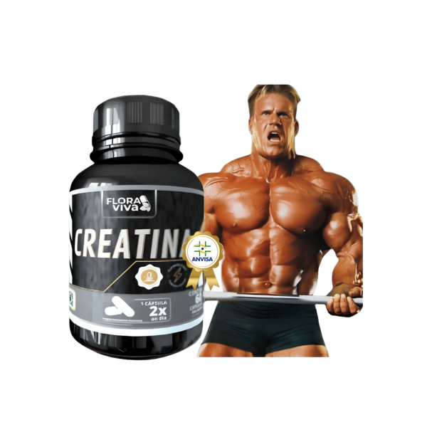 Creatina em Cápsulas auxilia no ganho de massa muscular, melhora performance nos treinos
