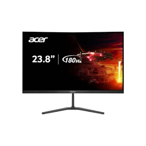 Monitor Acer Nitro KG240Y M5biip Tela 23.8, resolução Full HD LED IPS 180Hz HDR10 AMD Radeon 1 ms VRB FreeSync e SRGB 99% e 2 HDMI e Displayport