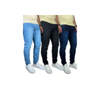 Kit 3 Calças Jeans Básicas Skinny com elastano original NF