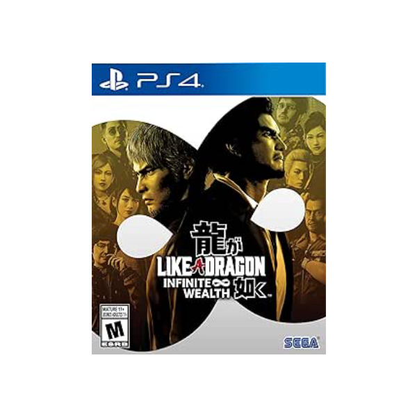 Like a Dragon Infinite Wealth PS4 Midia Fisica