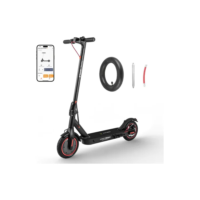 Honeywhale M2 Pro 500w Patinete Elétrico Adulto, Velocidade 32 Km/h (max), 22 Km De Autonomia, Capacidade De Carga 120kg, Honey Whale Scooter Elétrica Com Controle De Cruzeiro (36v 7.8ah), Preto