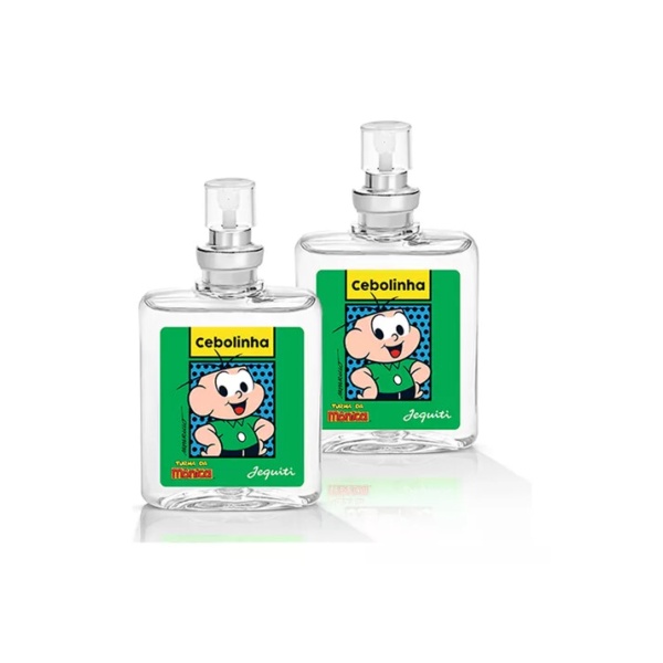 Kit 2x Perfumes Colônia Miniatura Cebolinha Turma Da Mônica Jequiti 25ml