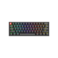 Teclado Mecânico Gamer AGON AGK600 Cherry MX Red Switch Hot-Swappable US RGB 360° com design 60% ultracompacto