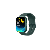 SmartWatch, relogio smartwatch com Ecrã tátil e Alexa, à prova d'água IP68, relogio smartwatch feminino e masculino, com modo esportivo e recebimento de notificações (verde)