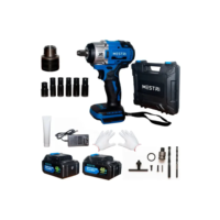 Parafusadeira Chave De Impacto Sem Fio 1/2 48v 2 Bateria Furadeira Maleta Motor Brushless Mestri M48v