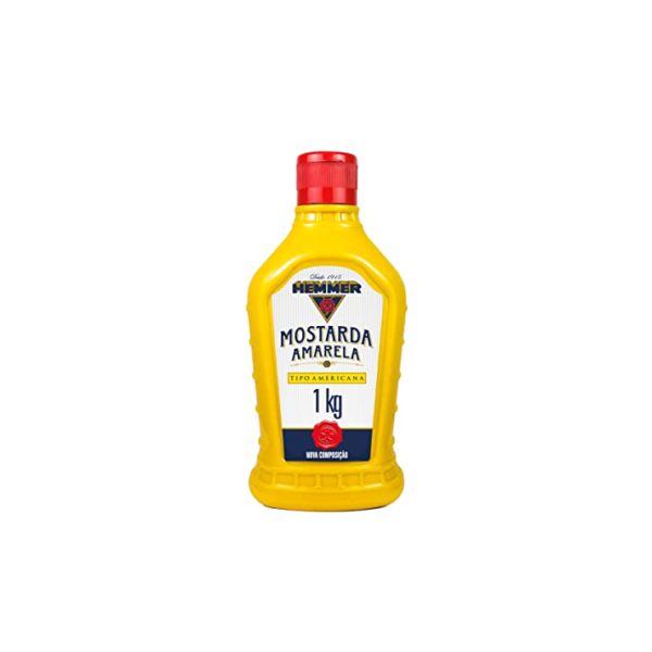 Hemmer Mostarda Amarela Americana Squeeze 1Kg