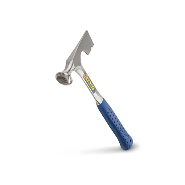 Estwing Martelo de drywall – Ferramenta de placa de parede de 400 ml com face moída e cabo de redução de choque – E3-11