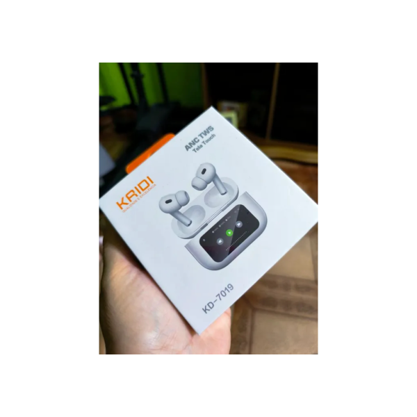 🎧  Fone de Ouvido Bluetooth 5.3 Kaidi Original–TWS com Tela Touch e Cancelamento de Ruído Variedades