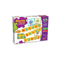 Brinquedo Pedagógico Monta Palavras, Elka, Multicor