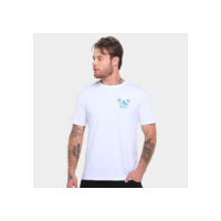 Camiseta Nicoboco Básica Kelp Masculina - Branco