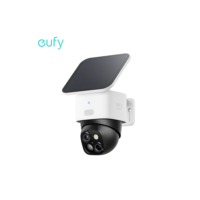 eufy SoloCam S340 Câmera de segurança solar Câmera externa sem fio 360 °   Vigilância sem pontos cegos 2,4 GHz Wi-Fi sem taxa mensal