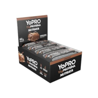 Barra YoPRO Sabor Chocolate - Nutrata Display C/ 12 Barras de 40g