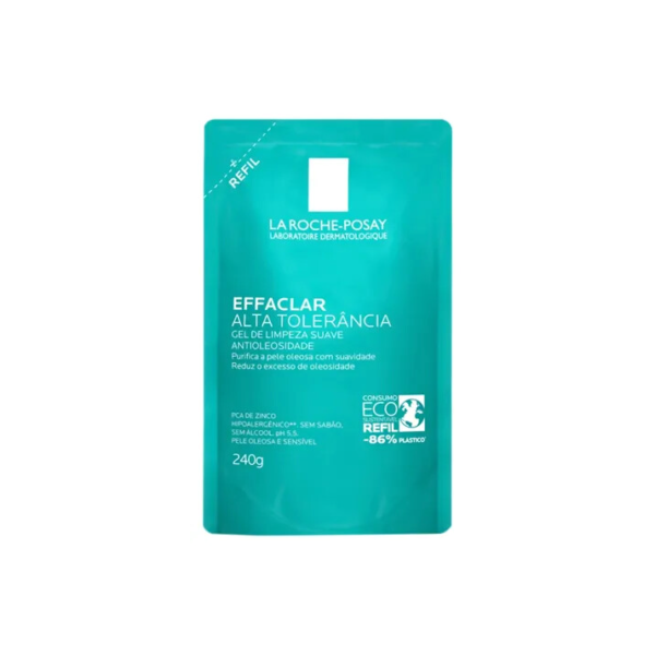 Gel de Limpeza Facial Refil Effaclar Alta Tolerância La Roche-Posay 240g