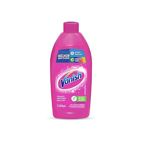 Vanish Tira Manchas Líquido Multiuso Para Roupas Coloridas 500Ml