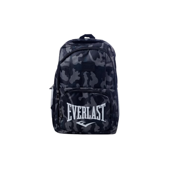 Everlast Mochila Army 100% Nylon Preto Camuflado