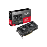 Placa de Vídeo RX 7600 XT OC ASUS AMD Radeon Dual O16G, 16GB GDDR6 - 90YV0K21-M0NA00