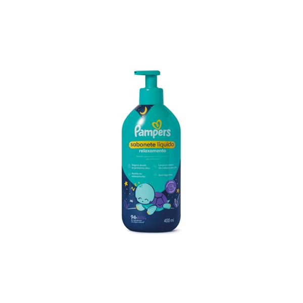 PAMPERS SABONETE LÍQUIDO RELAXAMENTO 400ml